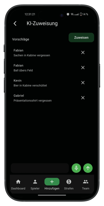 KI-Zuweisung
